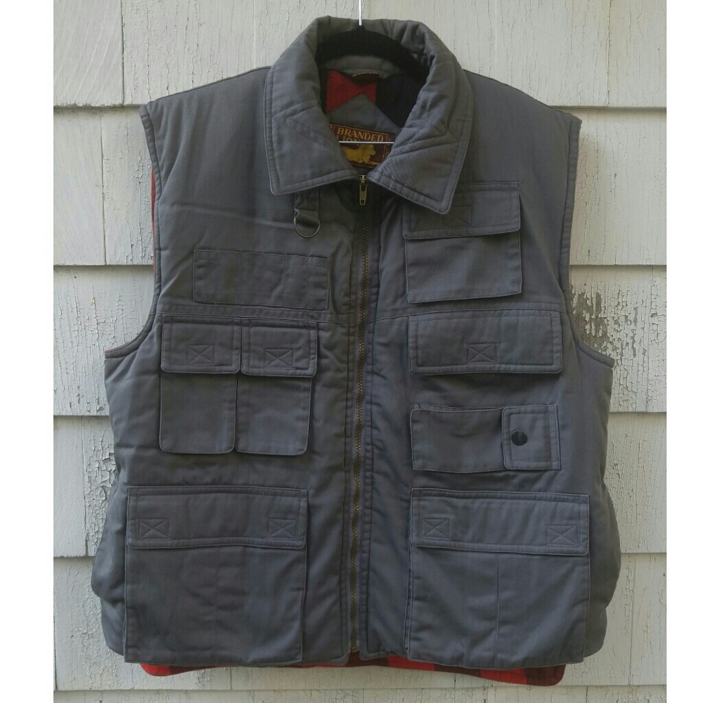 Branded Lion Fishing Hunting Vest